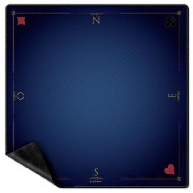 Tapis de Cartes Prestige Anti-glissant 60 x 60cm bleu (réf. 1358)