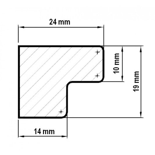 Bandes Caoutchouc Snooker 182 cm (réf. 1652)