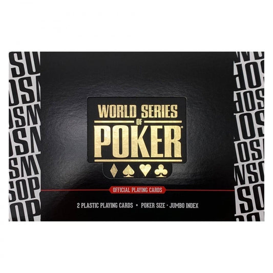 Double Deck Set Speelkaarten World Series Of Poker (réf. 1975)