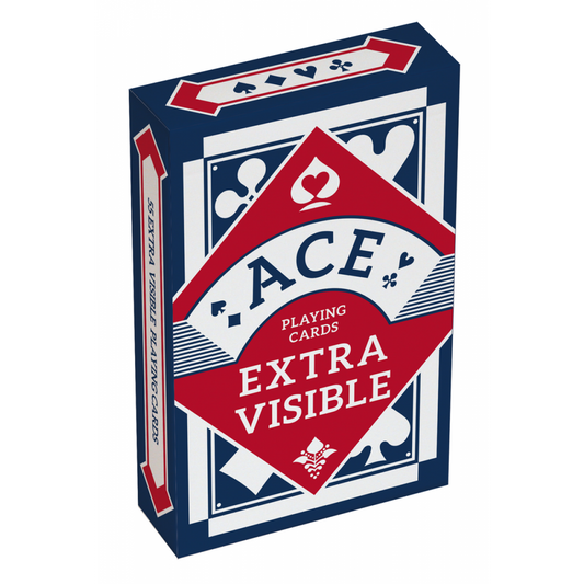 Jeu de Cartes ACE Extra Visible Bleu (réf. 2066)