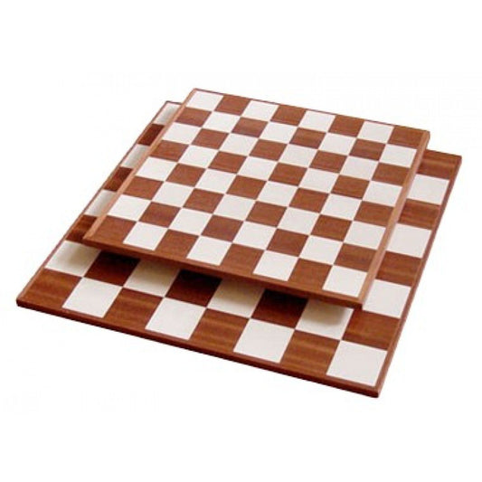 Echiquier Acajou/Erable - La Taille Des Cases 45mm (réf. 2367)
