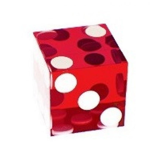 Dé Craps 19mm Rouge ou Vert (réf. 2799)