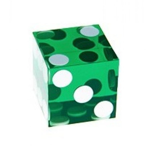 Dé Craps 19mm Rouge ou Vert (réf. 2799)