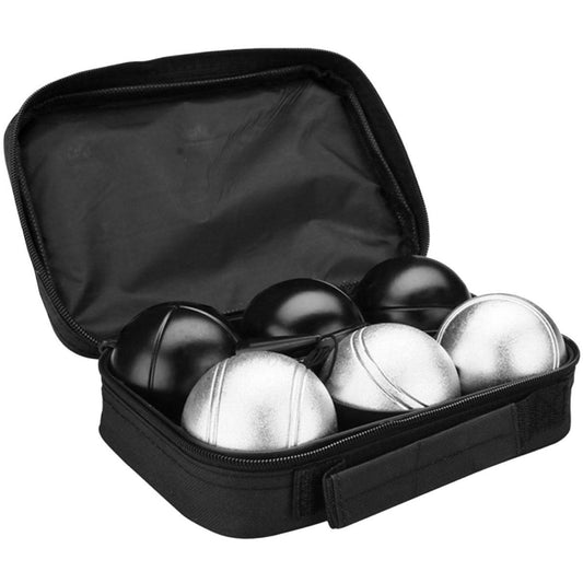 Jeu Boules Pétanque Jeu de 6 Argent/noir (réf. 2871)