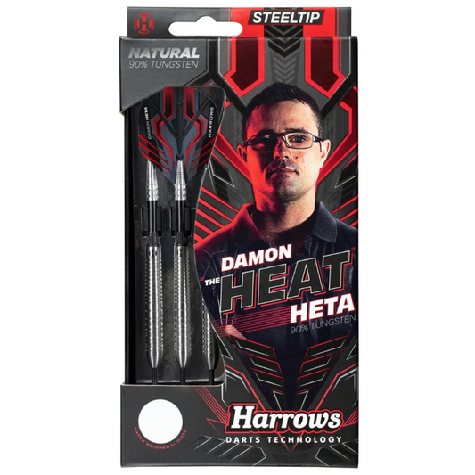 Fléchettes Harrows Damon Heta Natural 90% Tungstene (réf. 3115)
