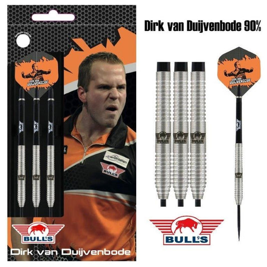 Fléchettes Bull's 90% Dirk van Duijvenbode (réf. 3266)