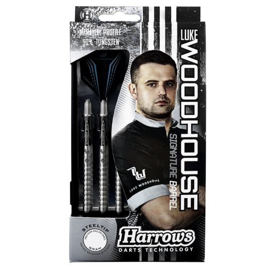 Fléchettes Harrows Luke Woodhouse 90% Tungstene (réf. 3756)