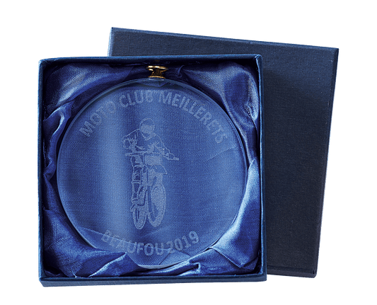 Trophée en verre (réf. 4049)