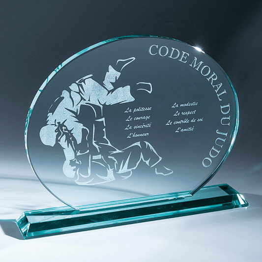 Trophée en Verre en 3 tailles (réf. TV 4055)