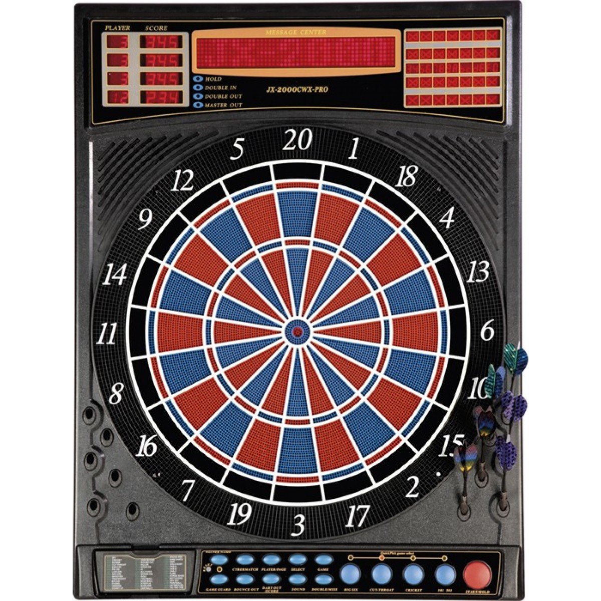 Cible fléchettes électronique JX2000pro (réf. 4391)