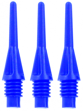 Pointes Darts Plastiques Star Point Bleu (réf. 4462)