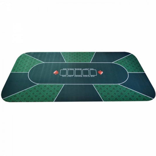 Tapis Luxe Pokermat 10 joueurs - 180cmx90cm (réf. 4500)