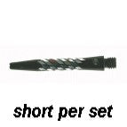 Shaft Chequer short noir (réf.4535)