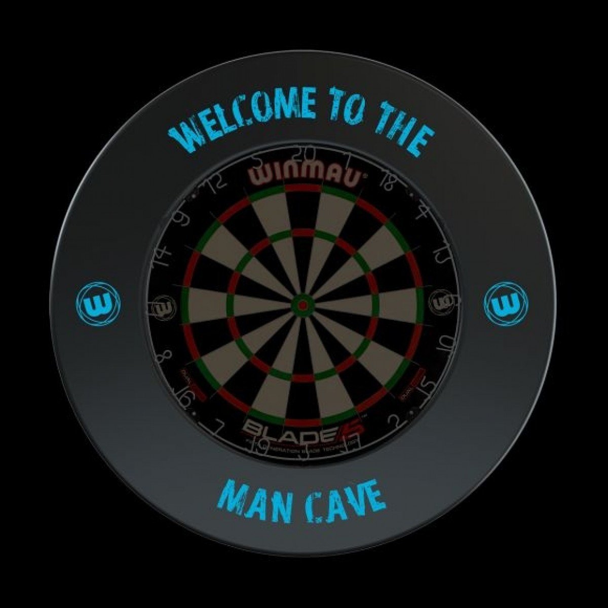 Anneau Protection Cible Darts Winmau Man Cave (réf. 4750)