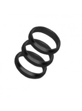 Anneaux Harrows Supergrip pour tiges - noir (réf. 4947)