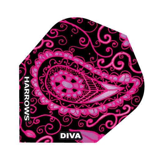 Plumes Plastique Darts Harrows Diva 6007 (réf. 5316)