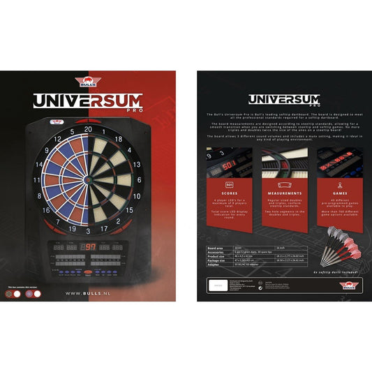 Cible Darts Electronique Universum Pro Bull's (réf. 5391)