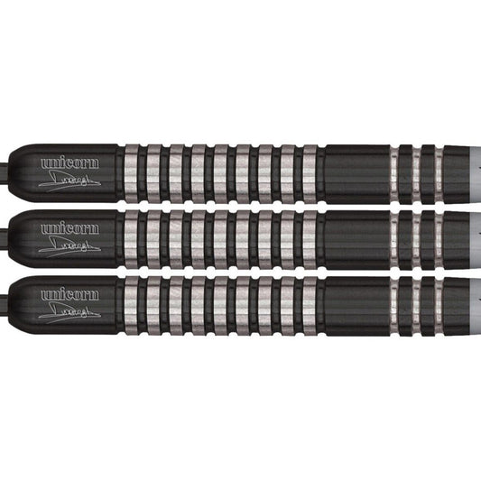 Fléchettes Unicorn Dimitri Van Den Bergh Noir 90% Tungstène (réf. 5440)