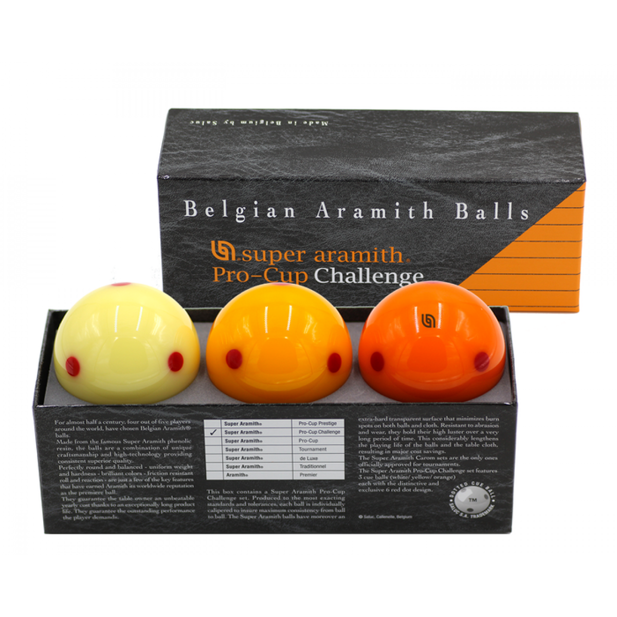 Billes - Super Aramith Pro-Cup Challenge (réf. 980)