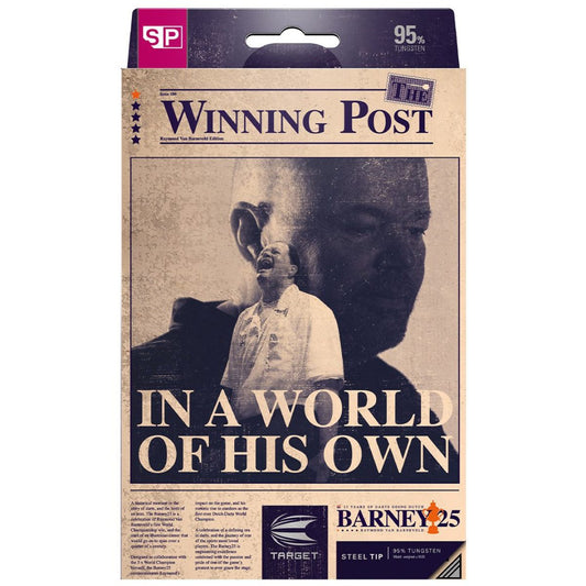 Fléchettes Target Raymond Van Barneveld Barney25 95% Tungstène (réf. 6018)