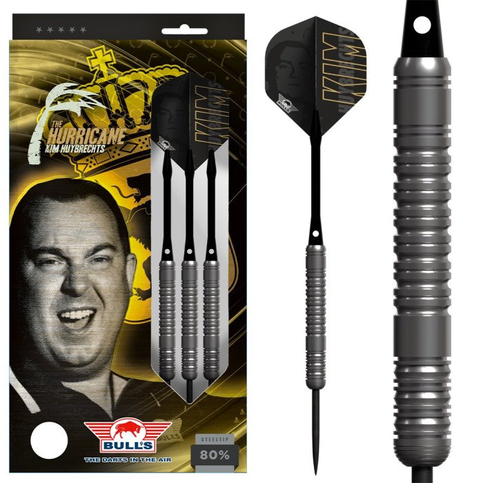 Fléchettes Darts Bull's 80% Kim Huybrechts (réf. 7000.01)