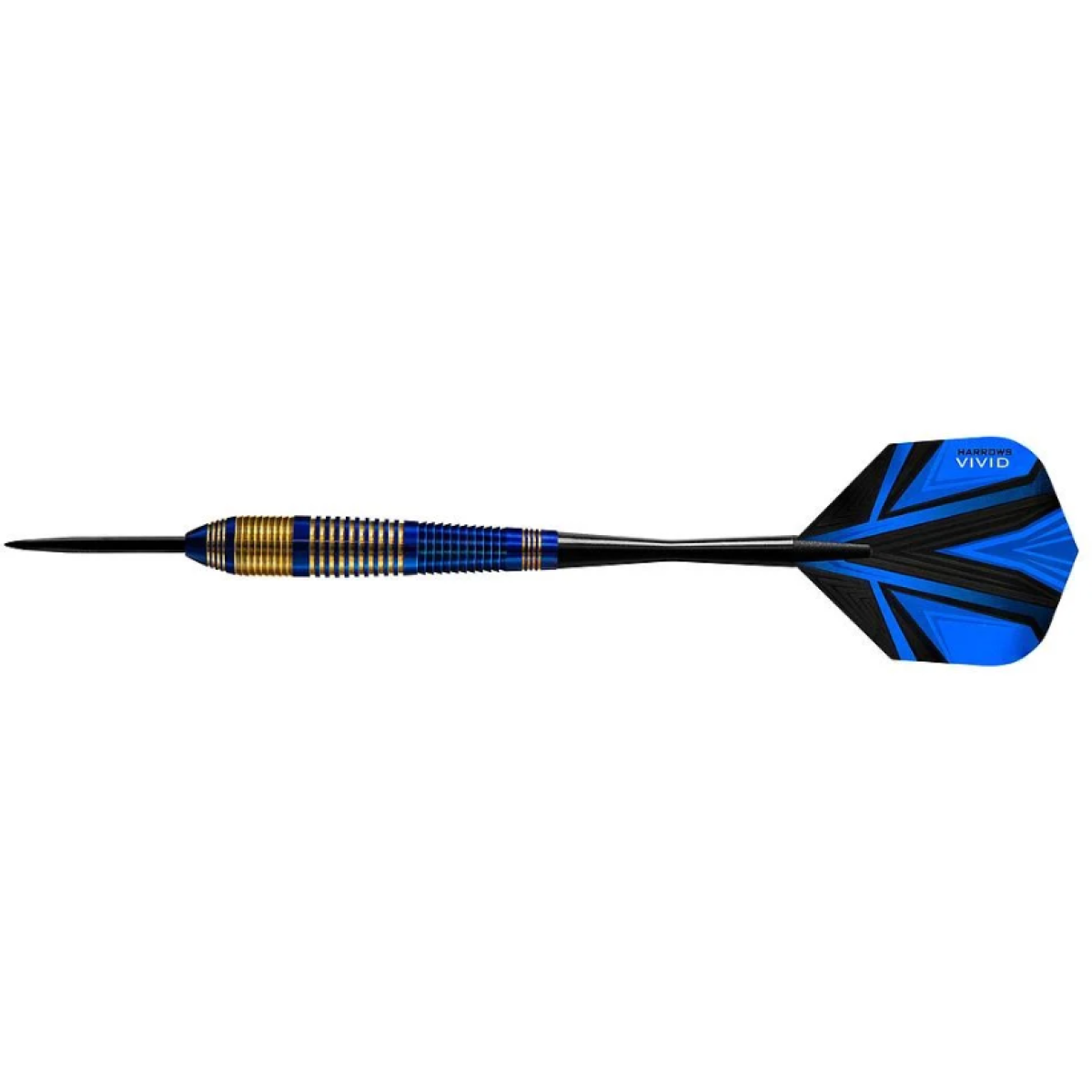 Fléchettes Harrows Vivid Brass Bleu (réf. 772)