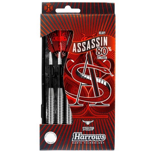 Fléchettes Harrows Assassin Heavy 80% Tungstene (réf. 780)