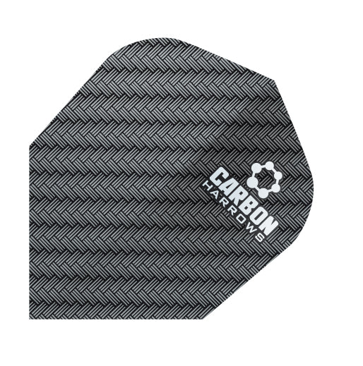 Plumes Plastique Darts Harrows Carbon Noir (réf. 797)