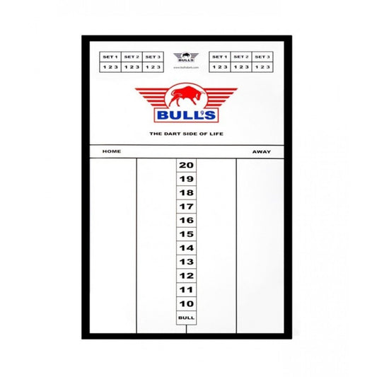 Marquoir Dart Score Bull's Plexi 60x30cm (réf. 839)
