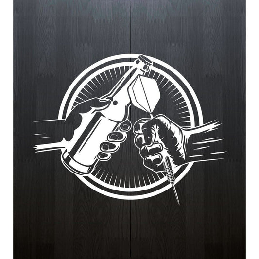 Armoire Dart Bull's Bière & Fléchettes (réf. 886)