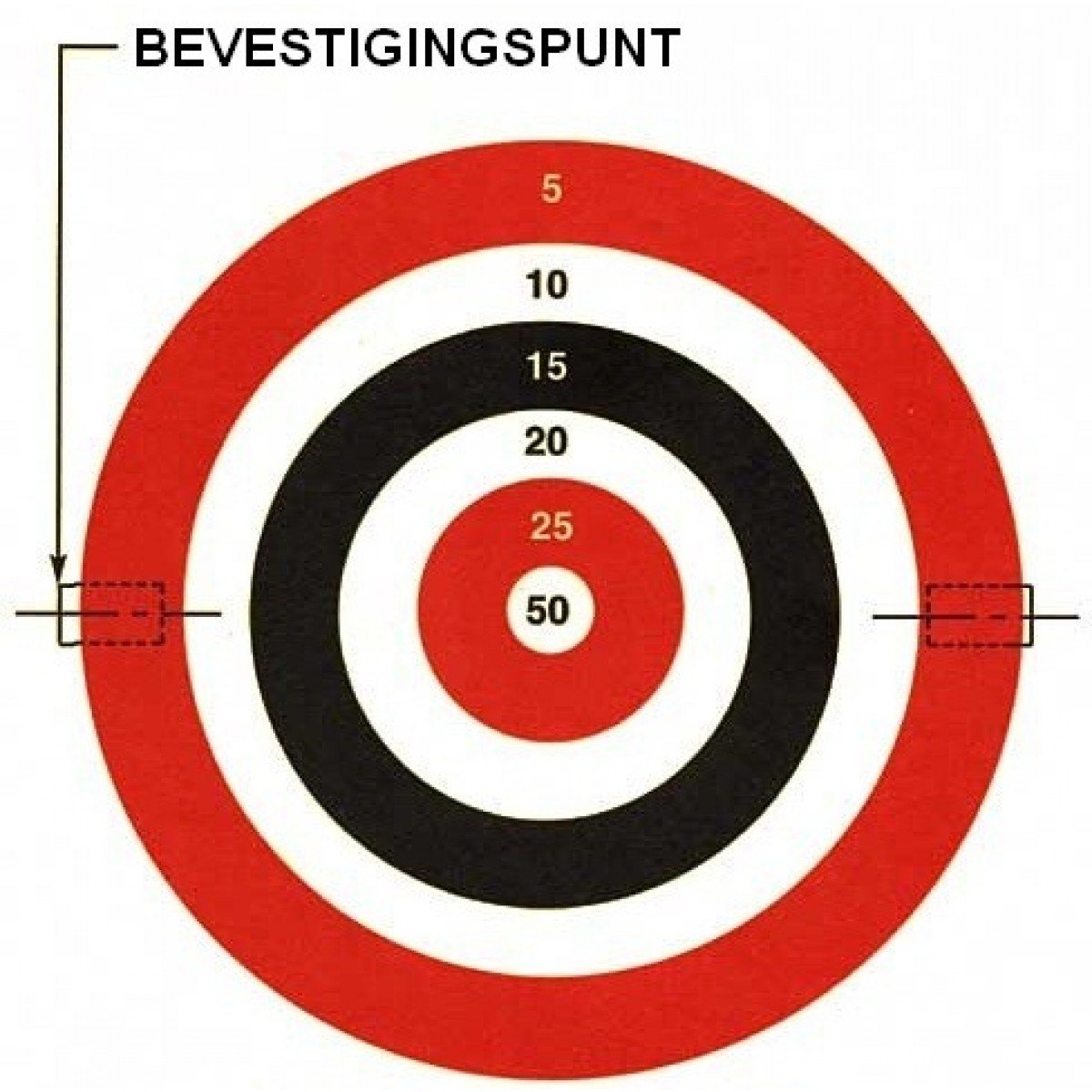 Cible Flechette Belge Retro Set (réf. 919)