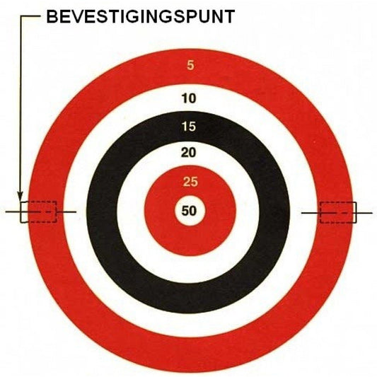 Cible Flechette Belge Retro Set (réf. 919)
