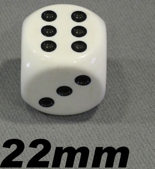 Dès 22mm blanc (réf.943)