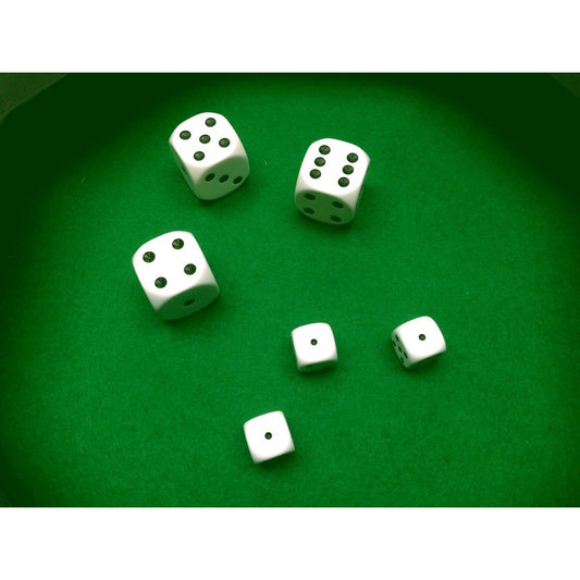Dé 36mm blanc (réf. 947)