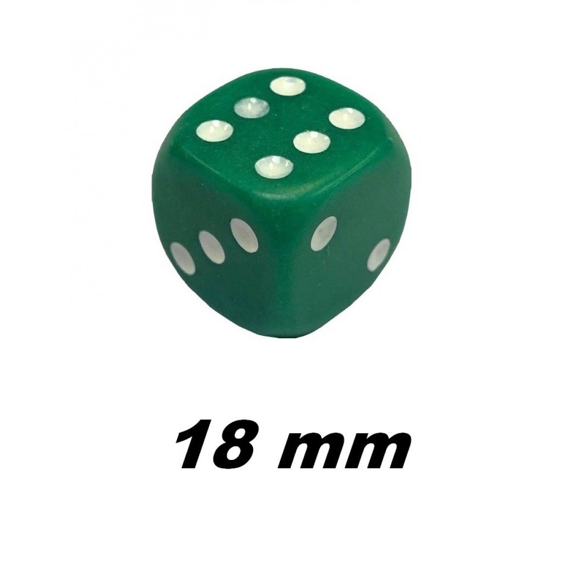 Dé 18mm Rouge, Bleu ,Vert (réf. 956)