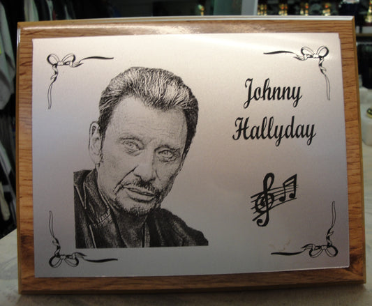 Bois de luxe Clair + plaque grise clair