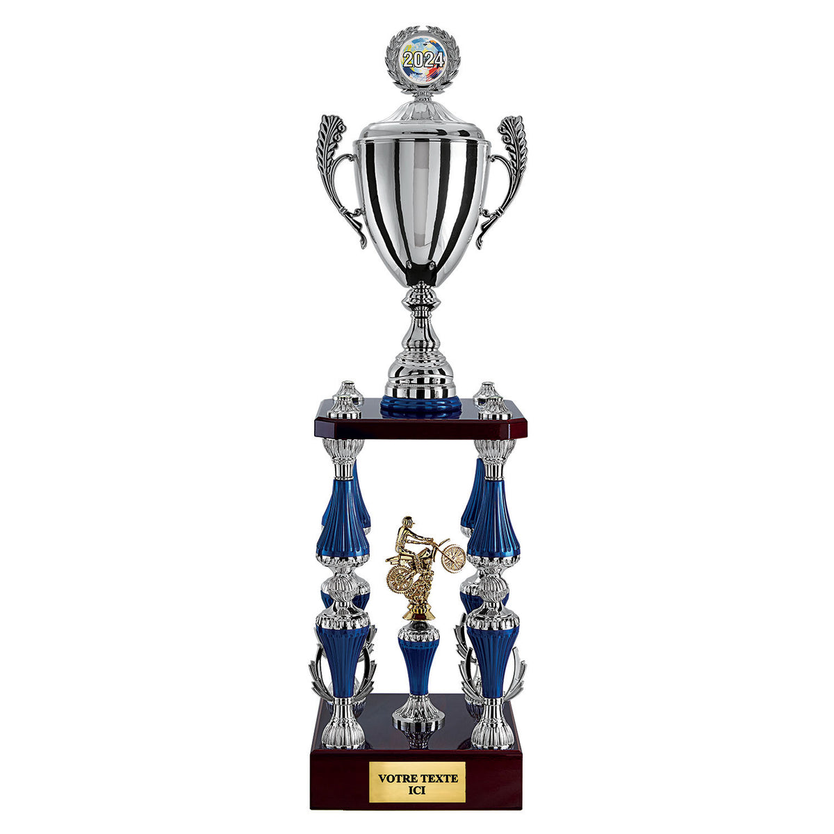 Coupe - Trophée (avec colonne - étage) (réf. NK - CP5308)