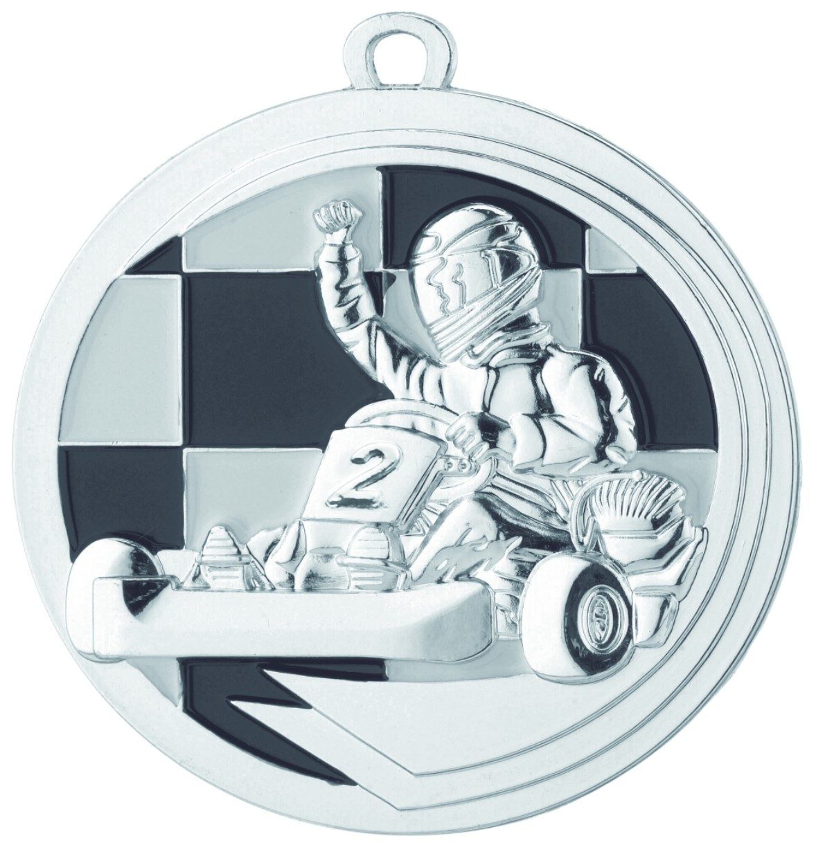 Médaille Karting 50mm (réf. D39)