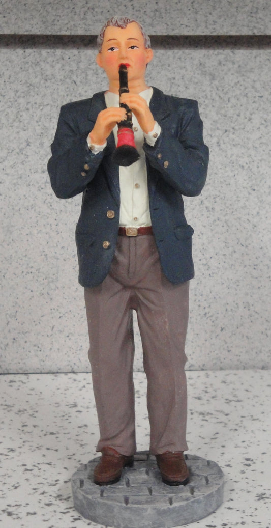 Résine-Statuette Carnaval (réf. Clarinette)