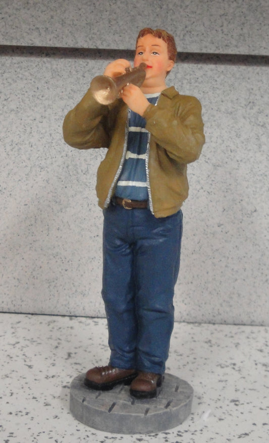 Résine-Statuette Carnaval (réf. Trompettiste 2)