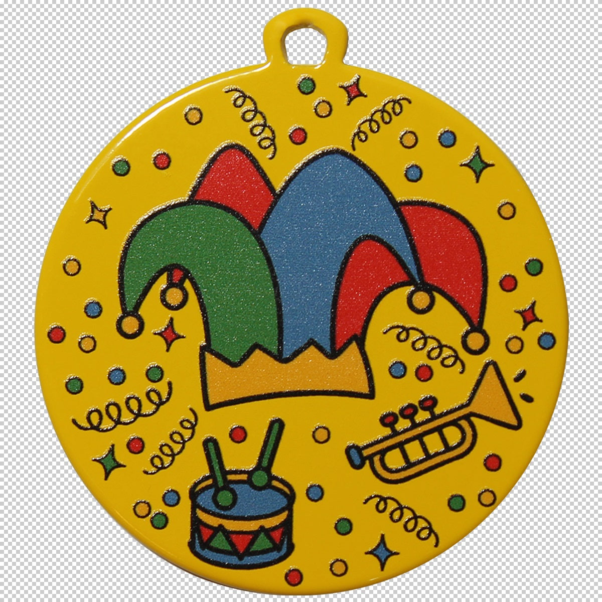 Médaille Carnaval 50mm (réf. DU5001C.GE)