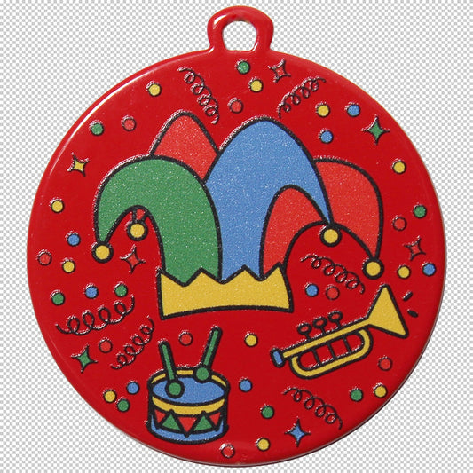 Médaille Carnaval 50mm (réf. DU5001C.RO)