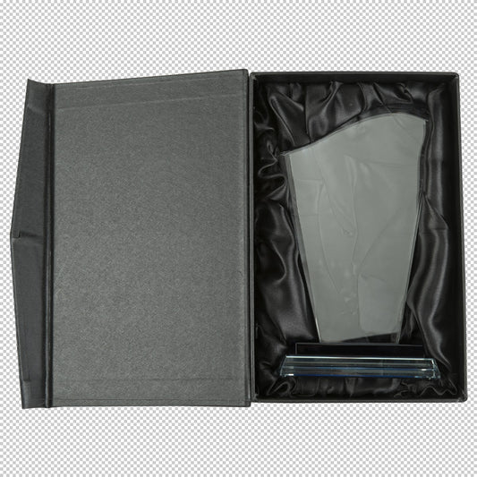 Trophée en verre en 3 tailles (réf. GL.055)