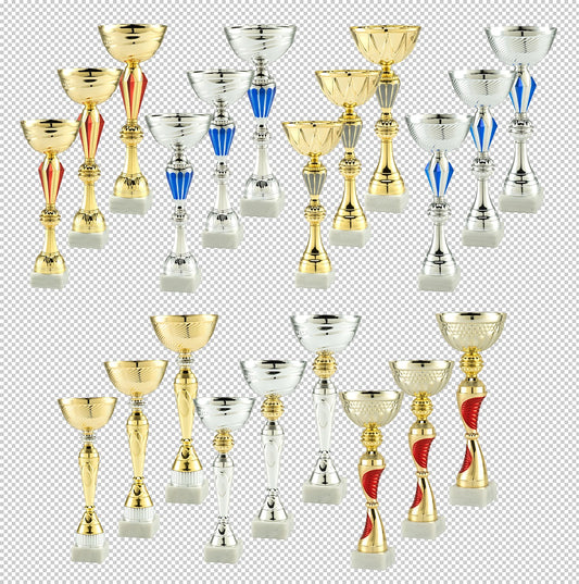 Lot de 21 coupes (réf. LOT-2)