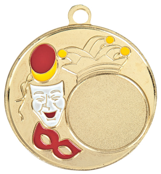 Médaille Carnaval 50mm (réf. PR MM 981)