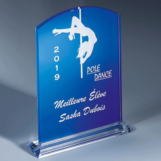 Trophée en Acrylique en 3 Tailles (réf. PL086)