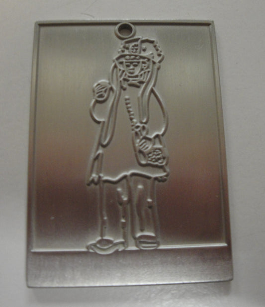 Médaille Carnaval (réf. TR Paysan - Argent)