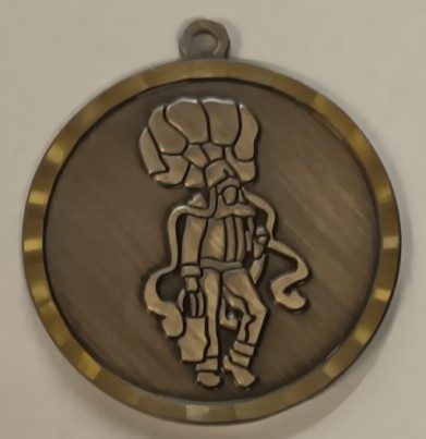Médaille Carnaval 40mm (réf. TT Gille)
