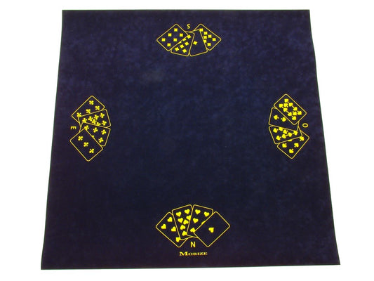 Tapis de cartes 75x75cm Suedine Vert ou Noir  (réf.2083)