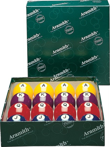Jeu de Boules Pool 57,2mm Poker (réf. 307)